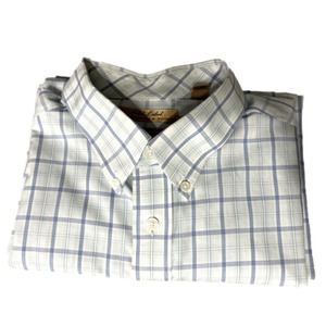 Mens Gold Label Roundtree & York short sleeved dress shirt XL